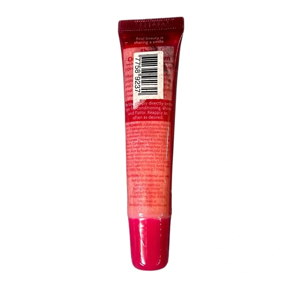 Vintage Y2K American Girl Bath & Body Works Lip Gloss in Sheer Orange Cream NWT